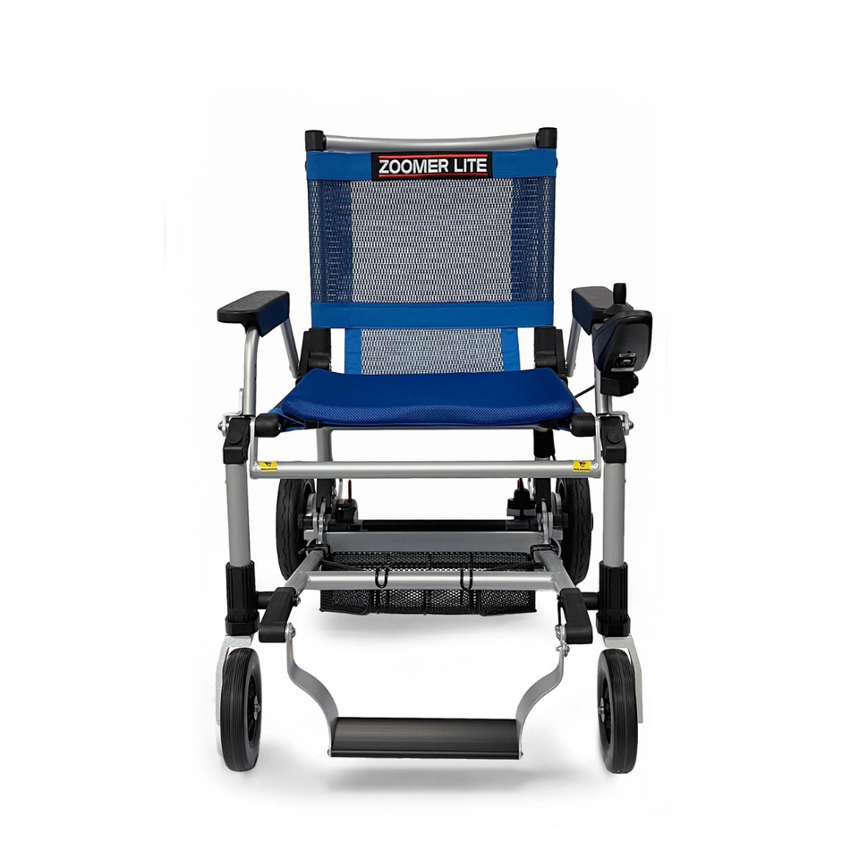 Journey Zoomer Lite Portable Ultralight Power Wheelchair Folds Flat