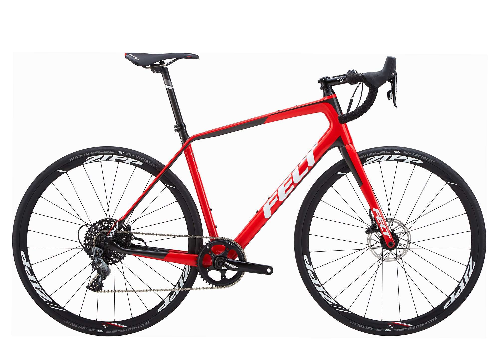 road bike red