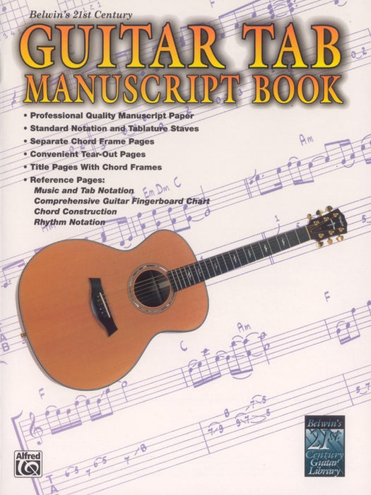 guitar manuscript vs piano sheet music