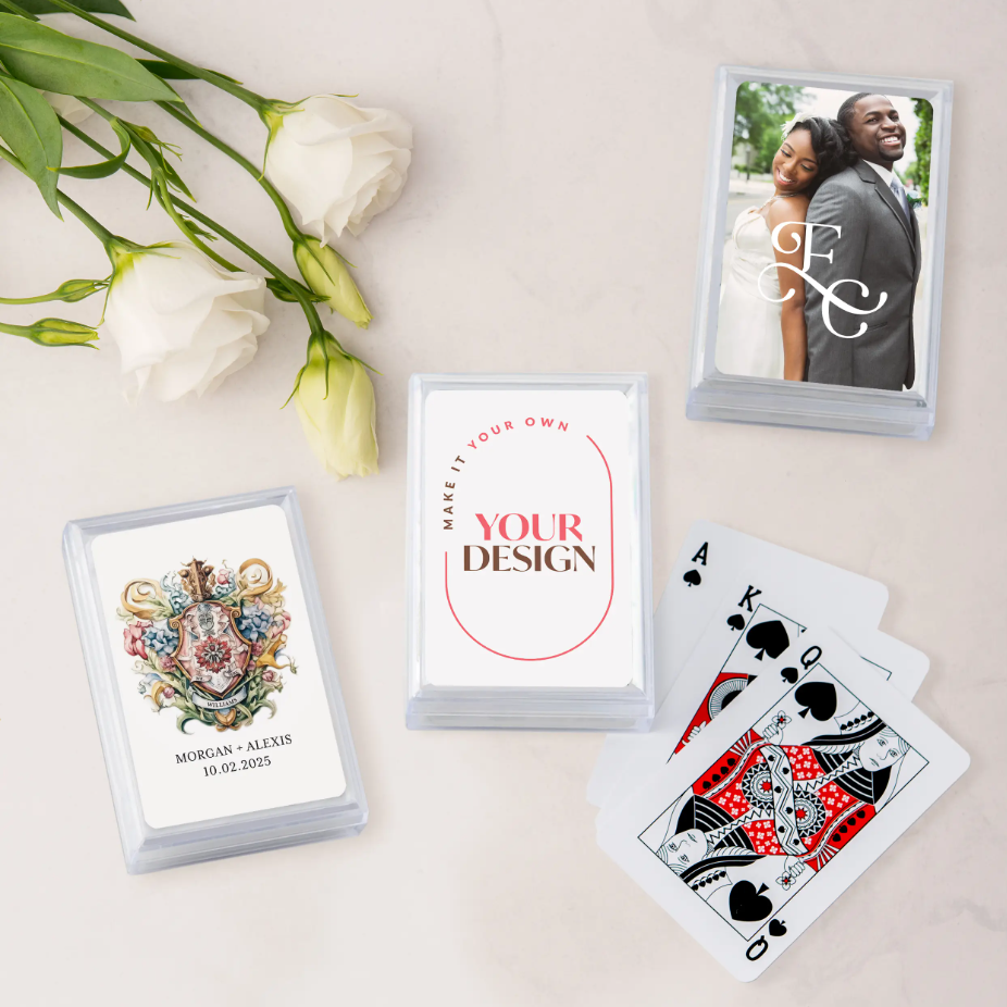 Wedding Guest Book Playing Cards Custom Playing Cards Blank Deck