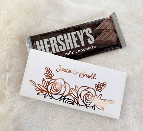 Wedding Chocolate Favors for Guest Engagement Chocolate 