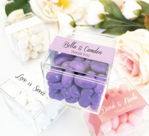 Wedding Favors for Guests - 30 Pack A Sweet Ending to A New Beginning Table  Favors Bulk - Rustic Wedding Shower Favors for Kids Children(Candy Not