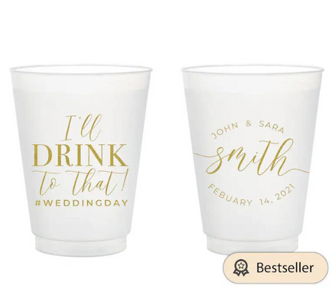 Wedding Cups Fairytale Wedding Favors for Guests in Bulk 