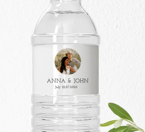 17 Unique Wedding Water Bottle Labels to Elevate Your Decor - Forever  Wedding Favors