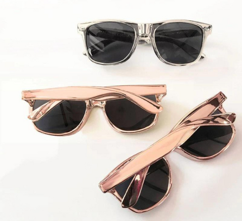 Metallic Mirrored Sunglass