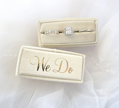 Wooden Ring Box - We Do Design – Bride and Bow