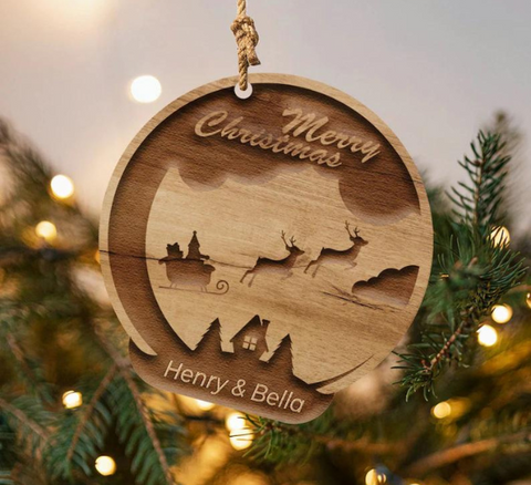 PERSONALIZED Christmas Trees - Shop - LV Laser Engraving
