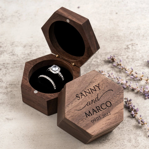 34 Cutest Wedding Ring Boxes To Get Inspired - Weddingomania
