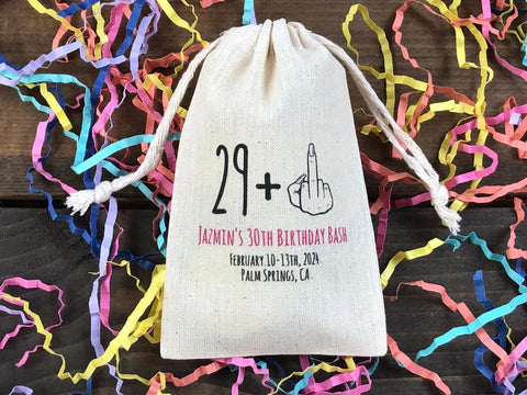 Birthday Party Favors for Adults, Personalized Adult Birthday Party Favors