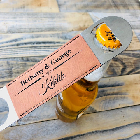 Personalized Bottle Opener Wedding favor