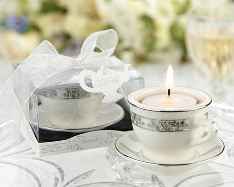 wedding party favors candles