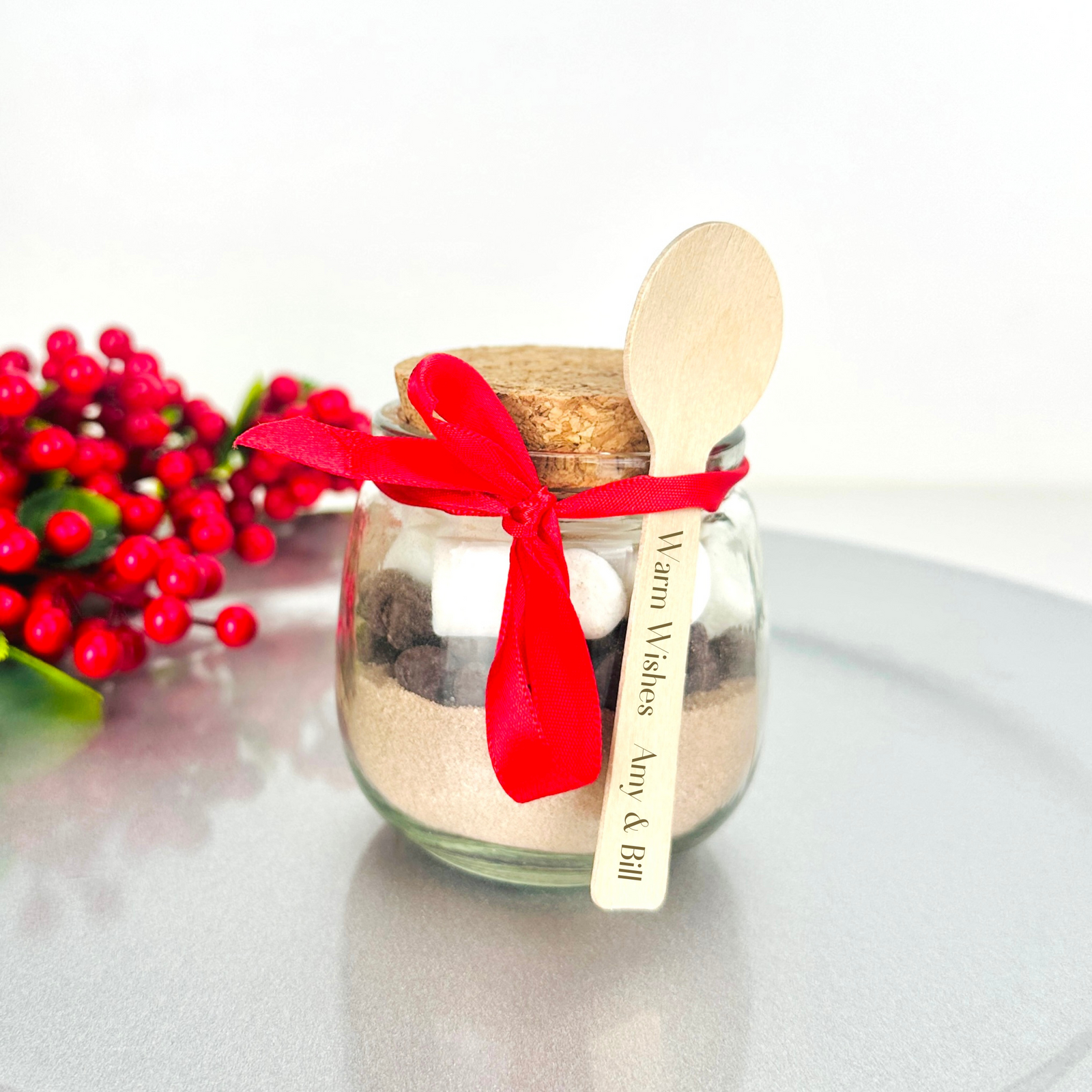 Sweet Romance Mini Mason Jar - Forever Wedding Favors