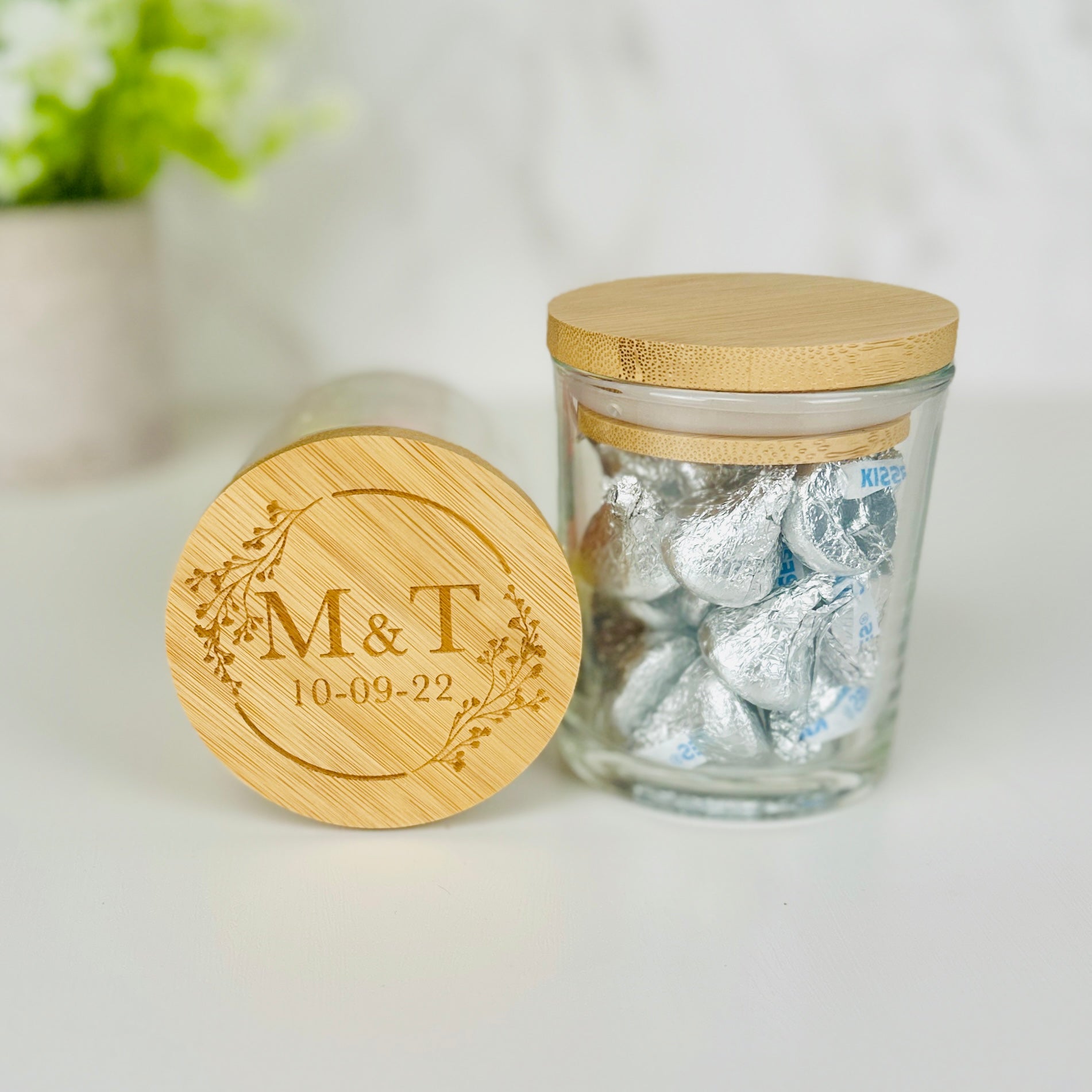 Sweet Romance Mini Mason Jar - Forever Wedding Favors