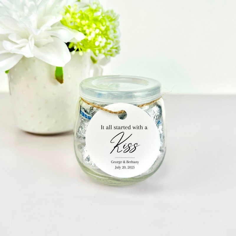 Sweet Romance Mini Mason Jar - Forever Wedding Favors