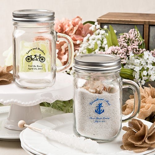 Personalized Mason Jar Drinking Glasses – A Gift Personalized