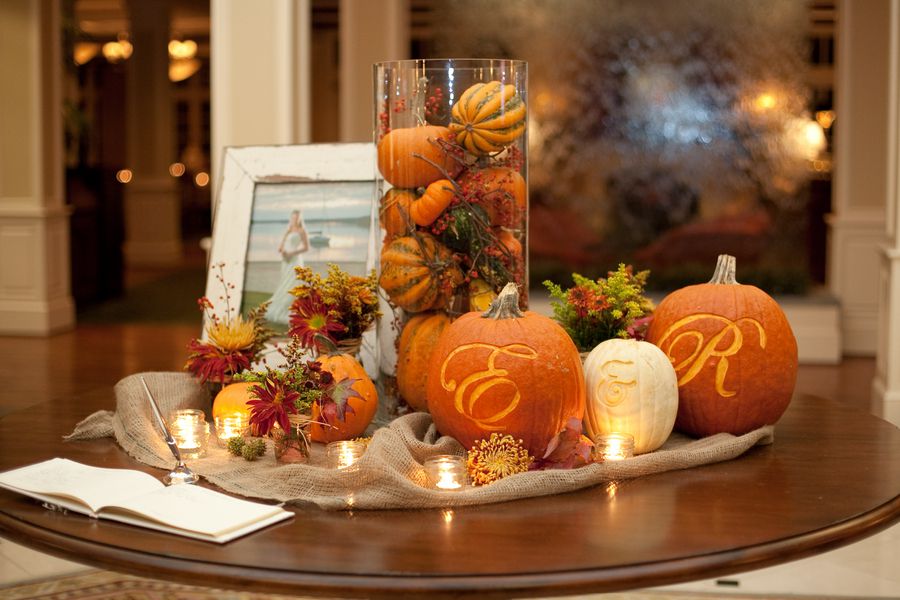 Fall Wedding Decor