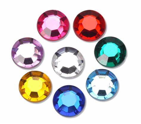 What is a rhinestone? What are different types of rhinestones