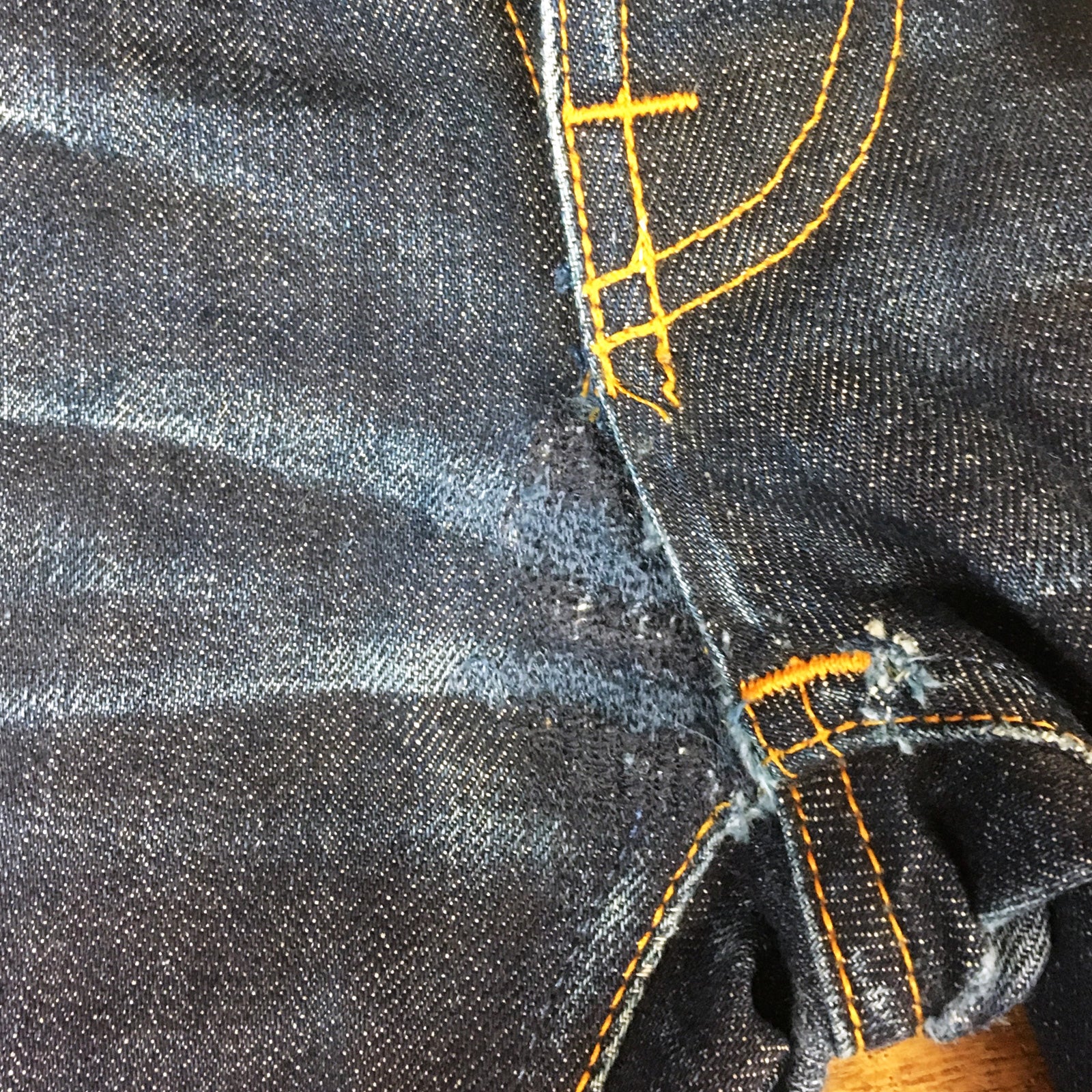 Denim Darning Service – Darned Fine Workshop