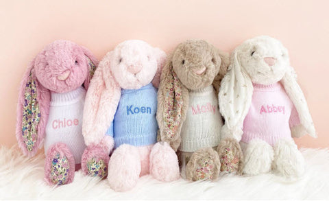 personalised jellycat bunny