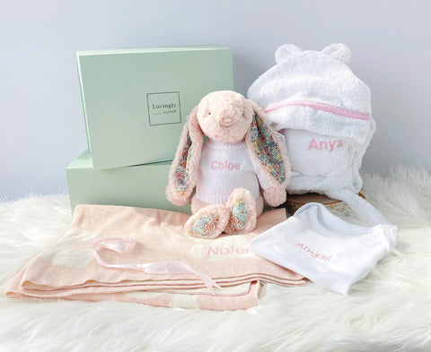 Personalised Baby Gift Hamper | Lovingly Signed