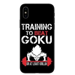 coque iphone xr goku black