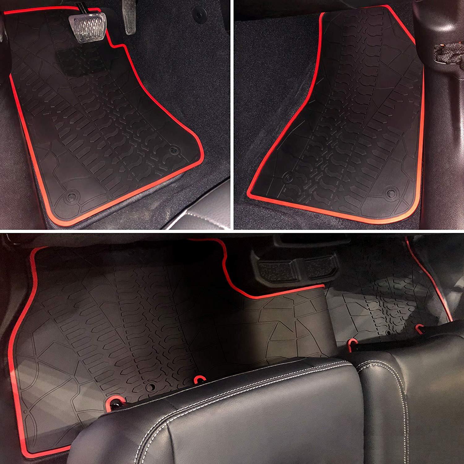jeep rubber floor mats