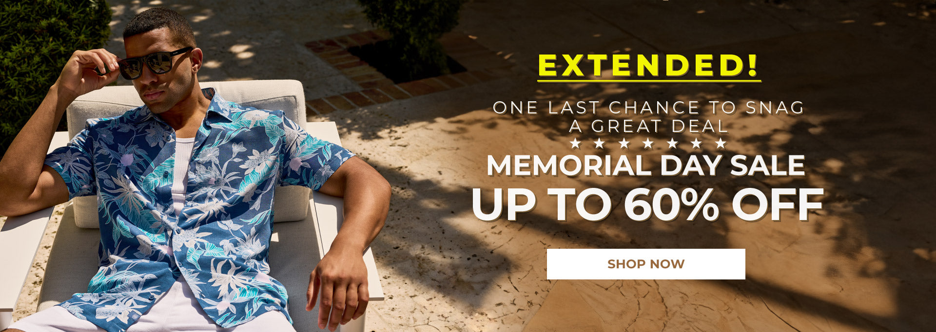 MEMORIAL DAY SALE: UP TO 60% OFF - Shop Now - Shop Now
