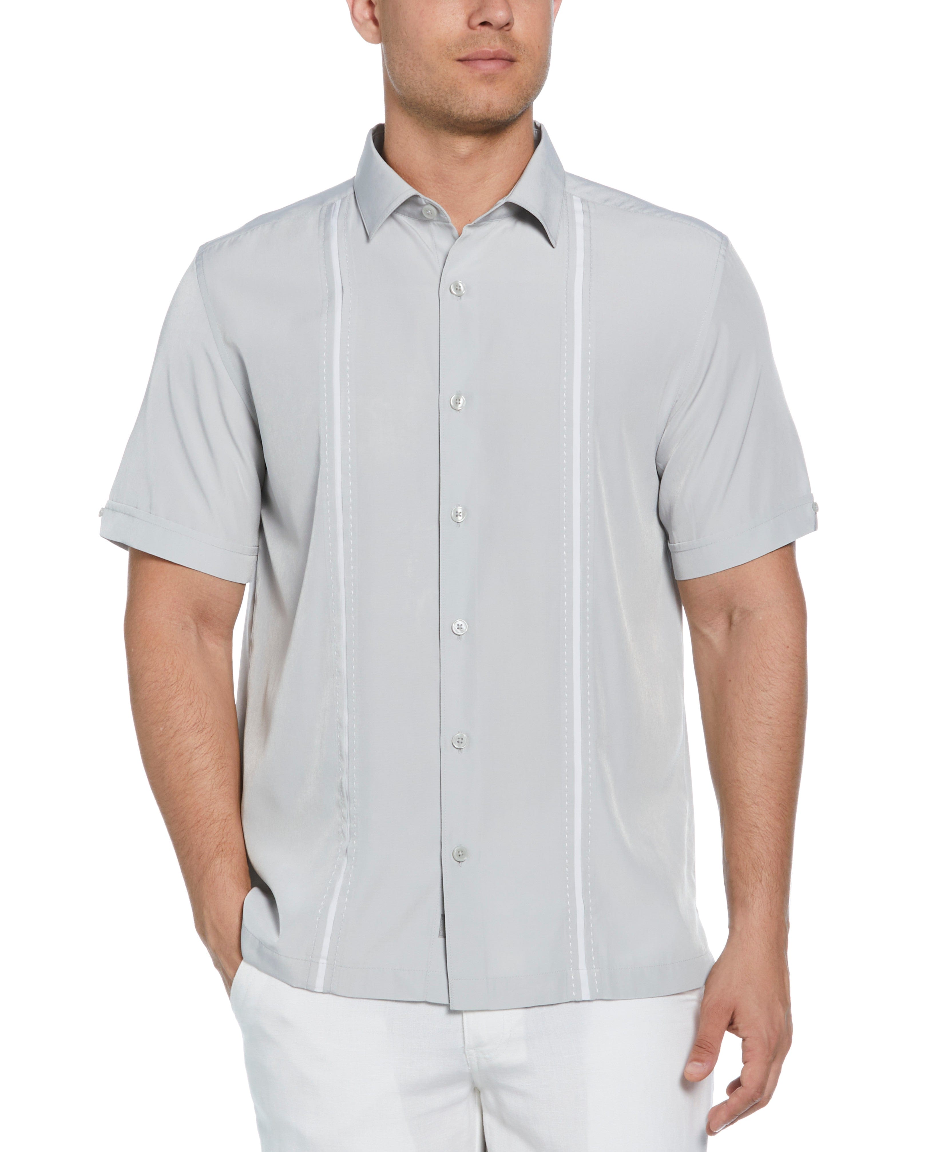 Panel Shirt - Contrast Stitching