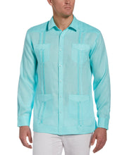 100% Linen Classic Guayabera Shirt - Long Sleeve | Cubavera