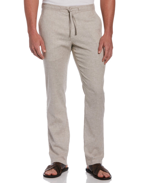 Men's Linen Drawstring Pants | Cubavera®