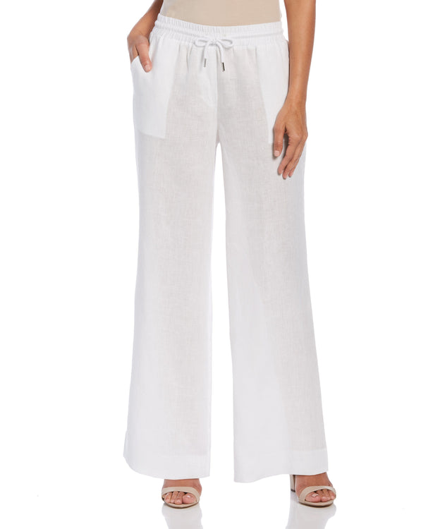 Linen Blend Drawstring Pants in 2023  Linen blend pants, Drawstring pants, Plus  size women