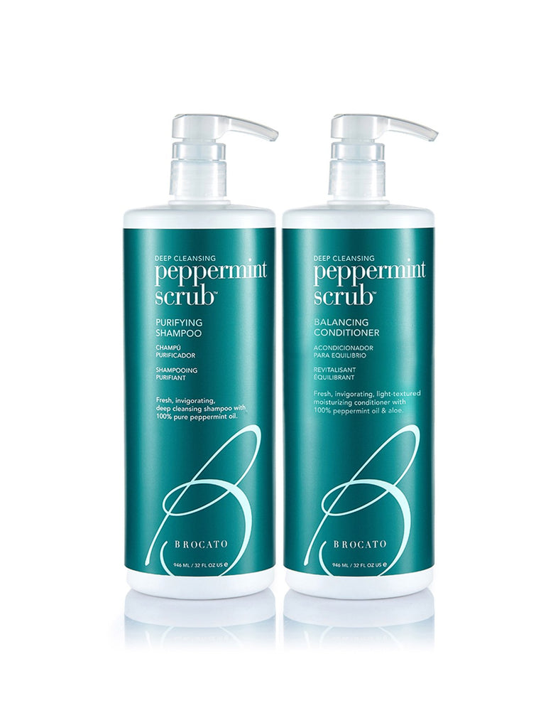 Peppermint Scrub Shampoo & Conditioner DUO – Beautopia