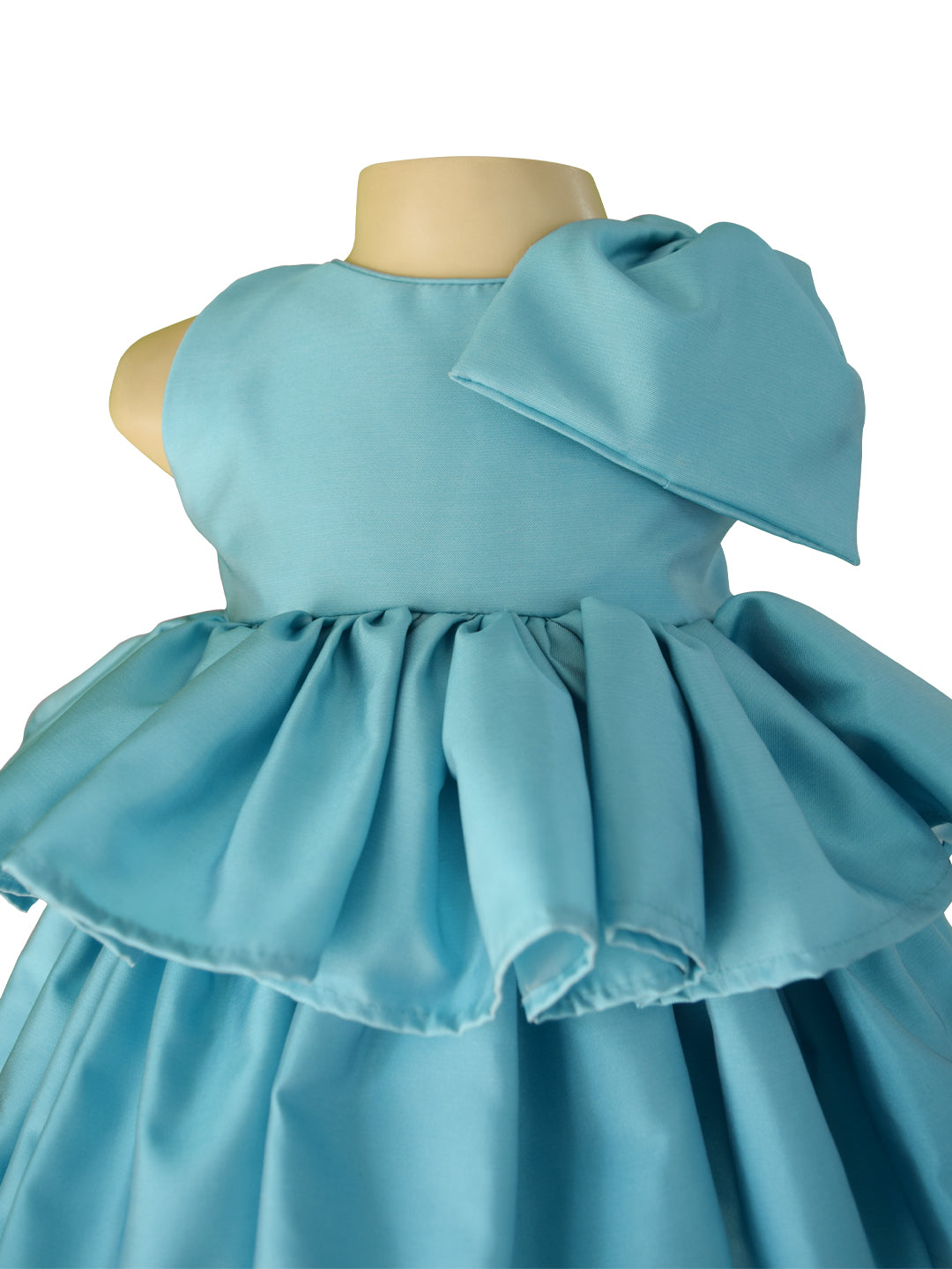 Kids Dress | Faye Blue Tiered Dress - faye