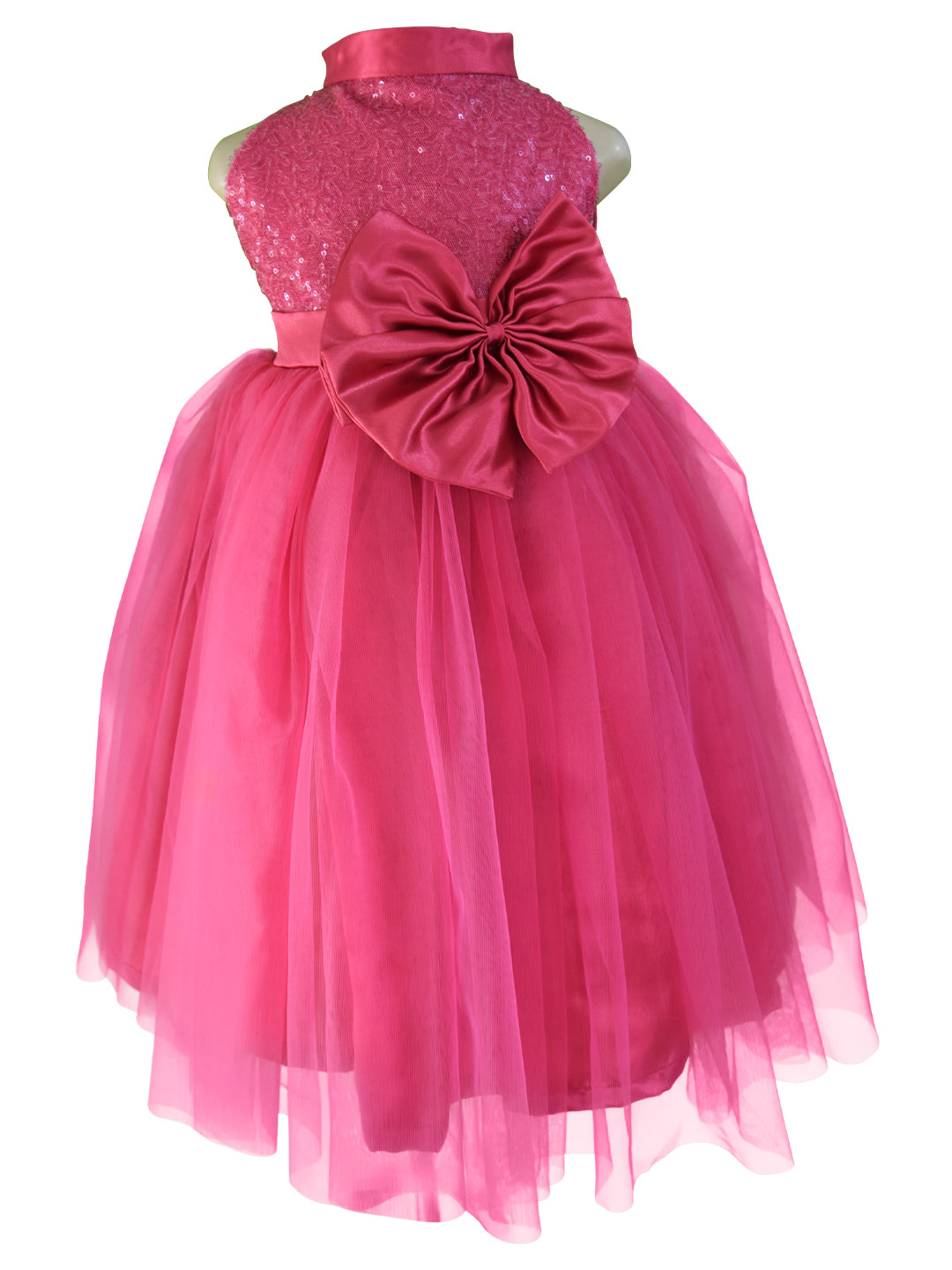 Gowns for Girls | Faye Fuchsia Sequin Gown - faye