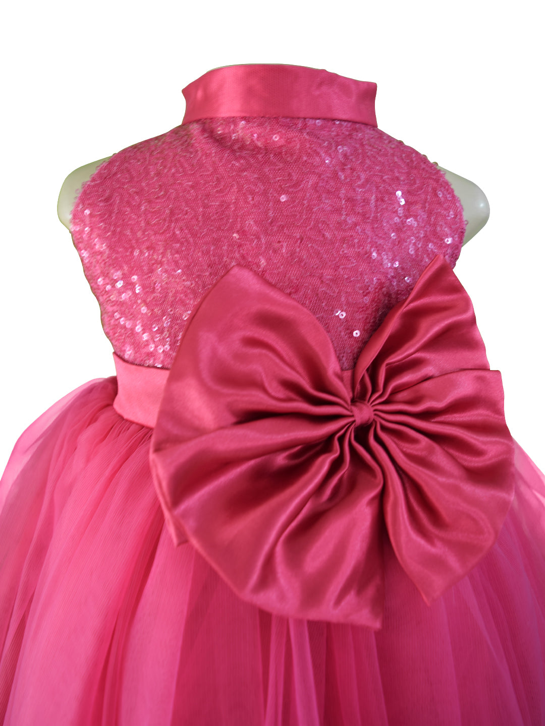 Gowns for Girls | Faye Fuchsia Sequin Gown - faye