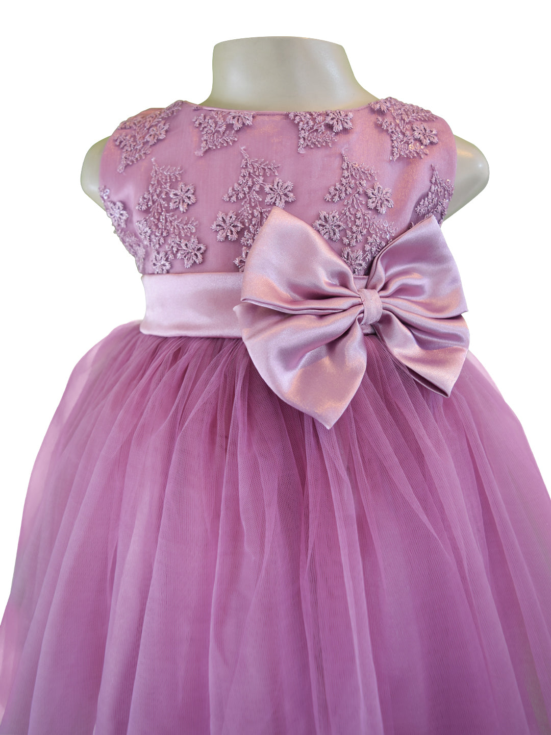Baby Dress | Faye Mauve Hi-lo Party Dress - faye