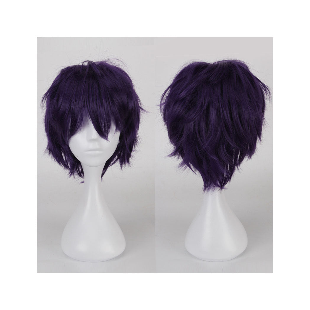 cosplay purple wig