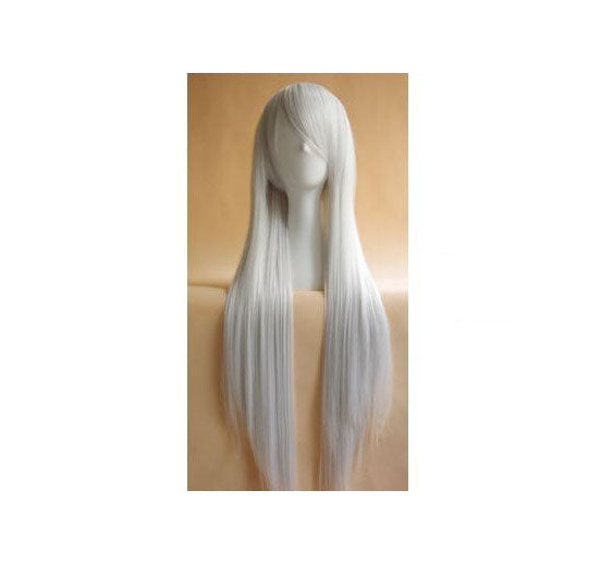 silver anime wig