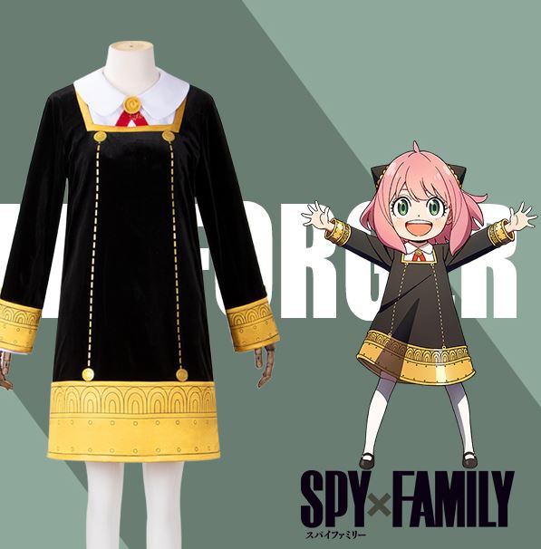 SPY×FAMILY Anya Forger Cosplay Costume Eden Academy Uniform - CosplayFTW