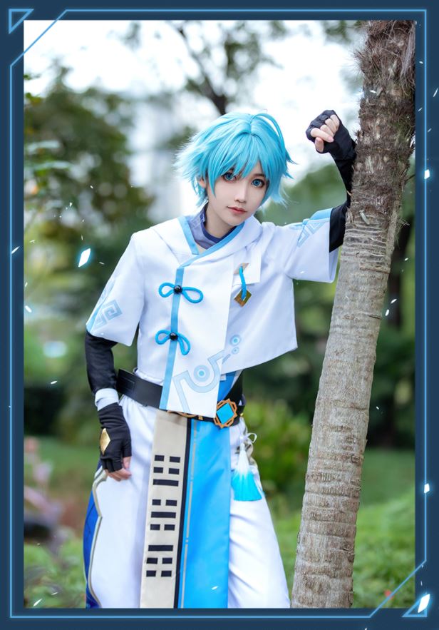 [GENSHIN IMPACT] Chongyun Cosplay Costume - CosplayFTW