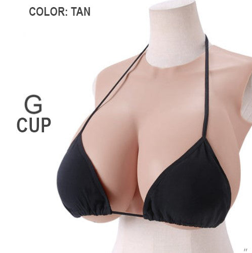 Silicone Breast Silicone Filled F Cup Realistic Breast Enhancer