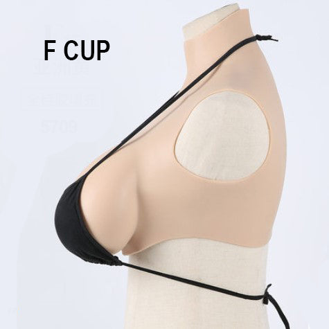 Awakenedyou New Silicone K-cup Sleeveless Breast Shirt / Breast Plate 6  Colors Silicone Prosthetics for Transgender MTF, Drag Queens -  Denmark