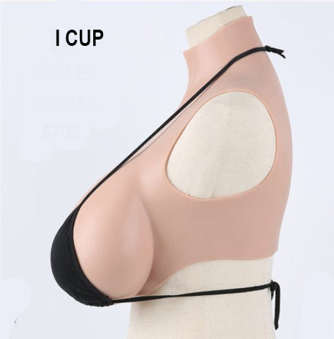 Awakenedyou X-CUP to Zzz-cup Silicone Sleeveless Breast Shirt / Breast  Plate 5 Colors Silicone Prosthetics Transgender MTF, Drag Queen -   Canada