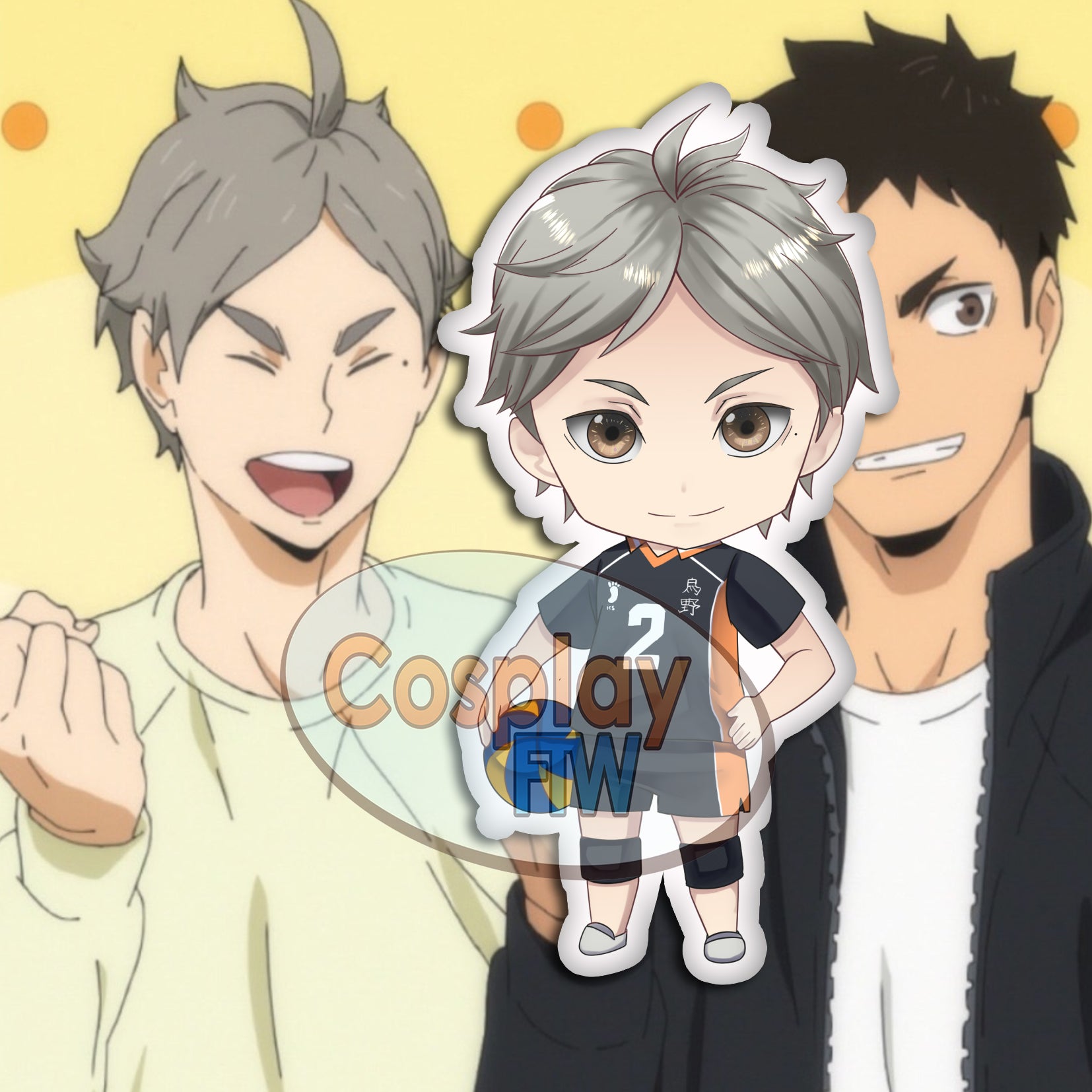 suga plush doll haikyuu