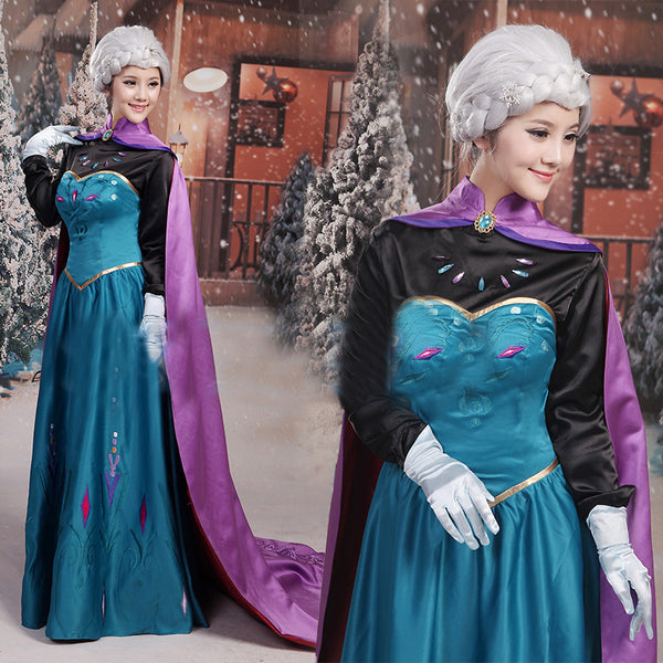 Frozen Elsa Costume Gown - CosplayFTW