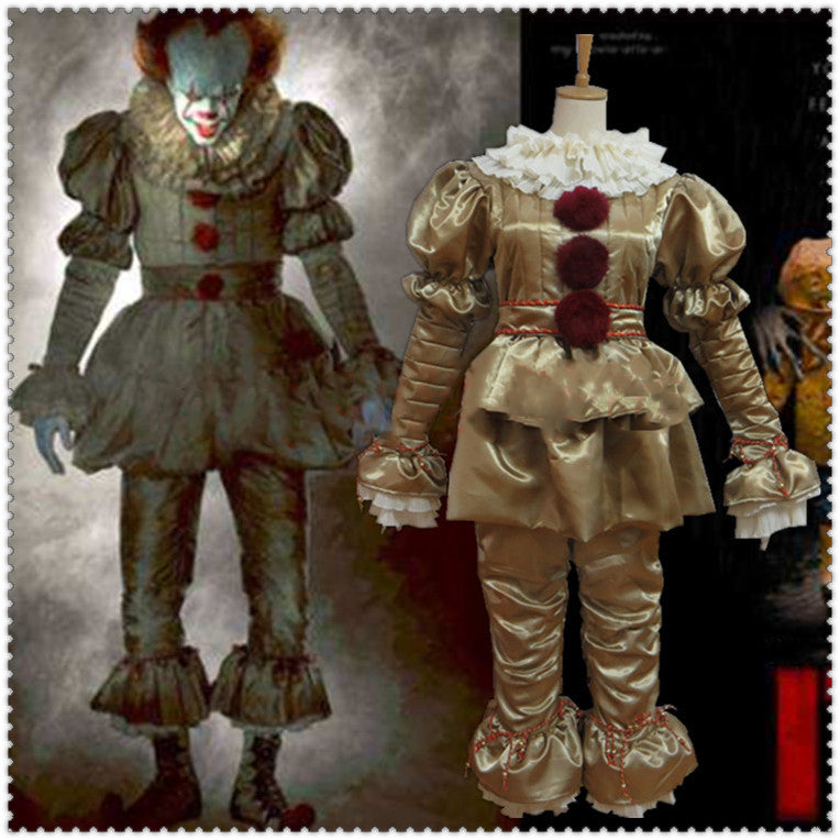 IT 2017 Pennywise the Dancing Clown Costume - CosplayFTW