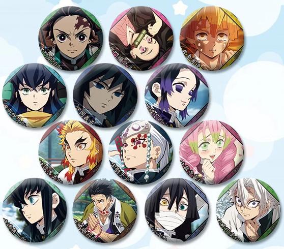 Fire Force Character Buttons / Anime Pins (22 styles) - CosplayFTW