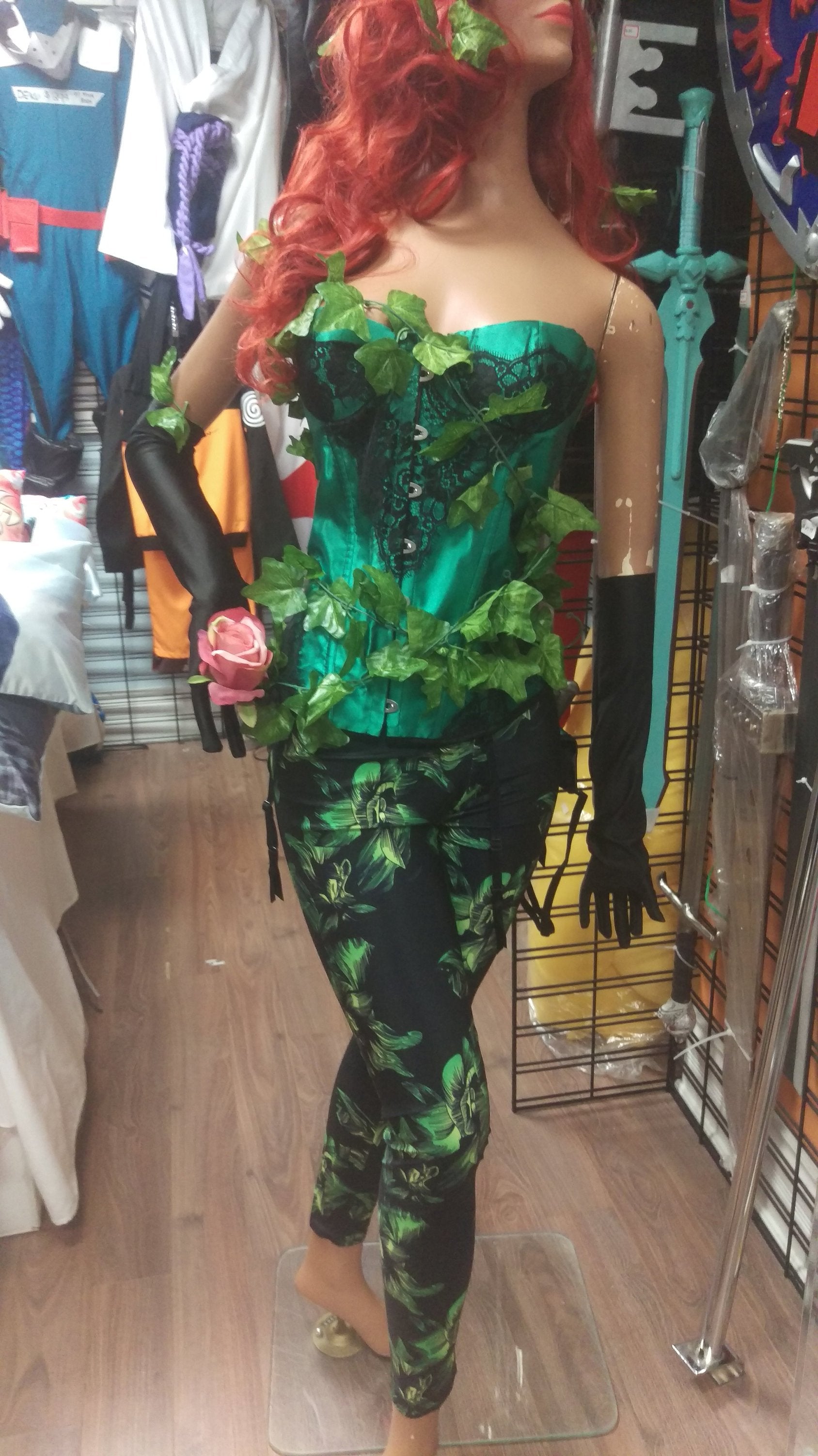 Poison Ivy Costume Batman Costume Halloween Costume Cosplay Sexy Cosplayftw 