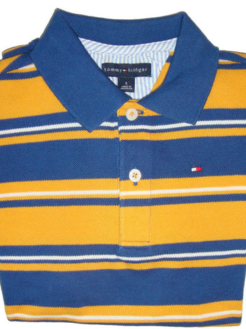 yellow and red tommy hilfiger shirt