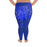Blue Falling Star Plus Size Yoga Leggings (up to 6XL ) - Cool XL Leggings - Women's Plus Sized Yoga Leggings – Plus Size Workout Pants – Plus Sized Gym Leggings